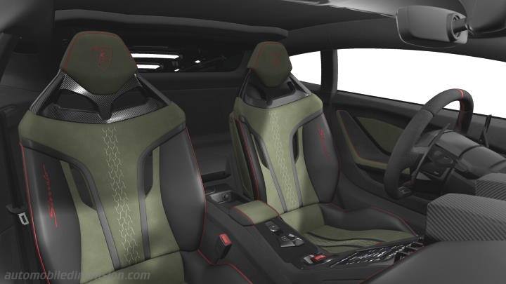 Lamborghini Huracán Sterrato 2023 interieur