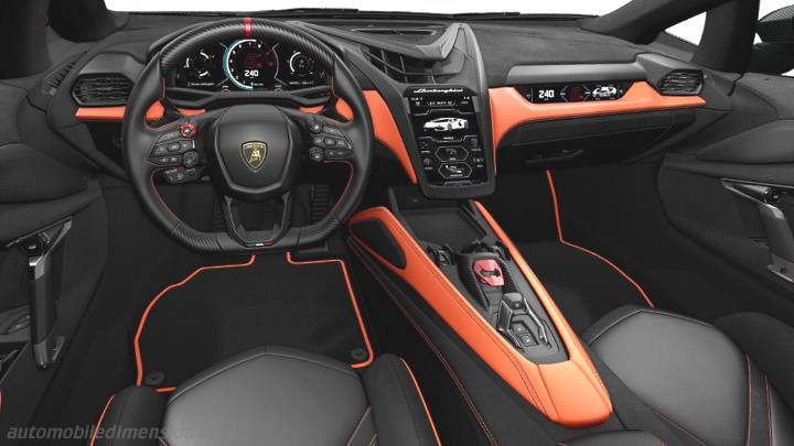 Tableau de bord Lamborghini Revuelto 2024