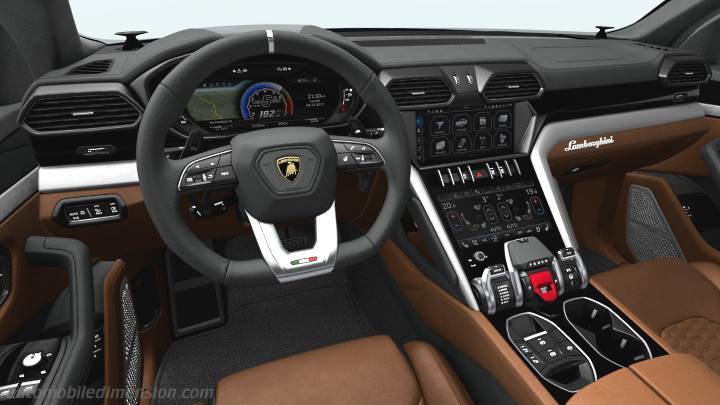 Lamborghini Urus 2018 dashboard