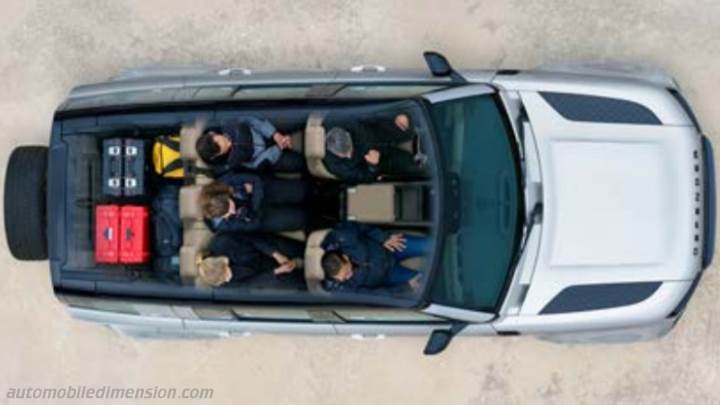 Land-Rover Defender 110 2020 bagageutrymme