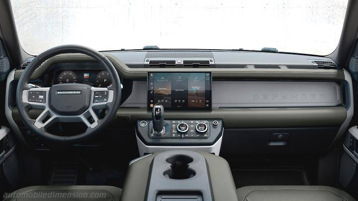 Land-Rover Defender 130 2022 dashboard