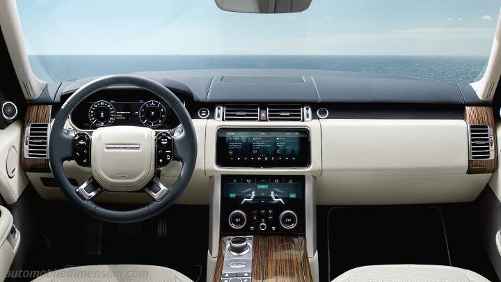 Land-Rover Range Rover 2018 dashboard