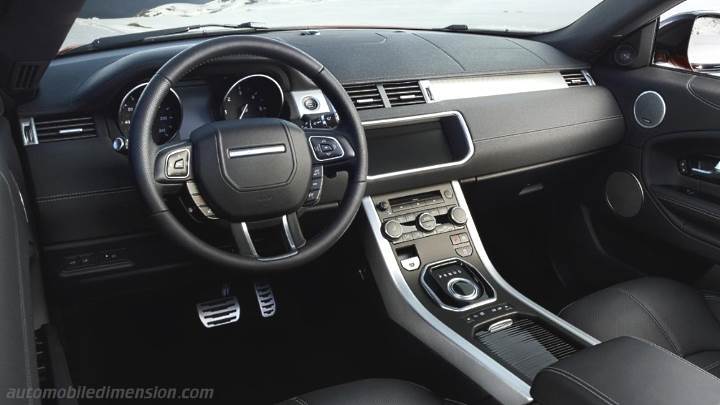 Land Rover Range Rover Evoque Convertible Dimensions Boot Space And Interior