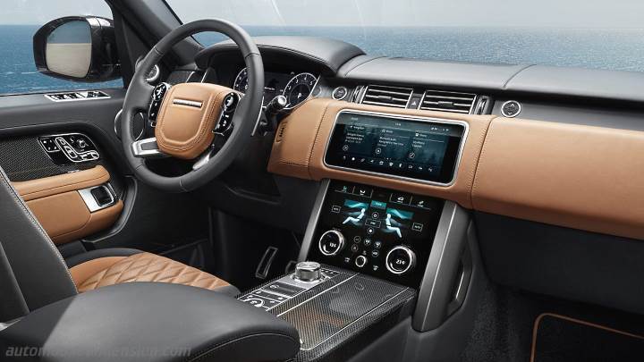 Land-Rover Range Rover LWB 2018 dashboard