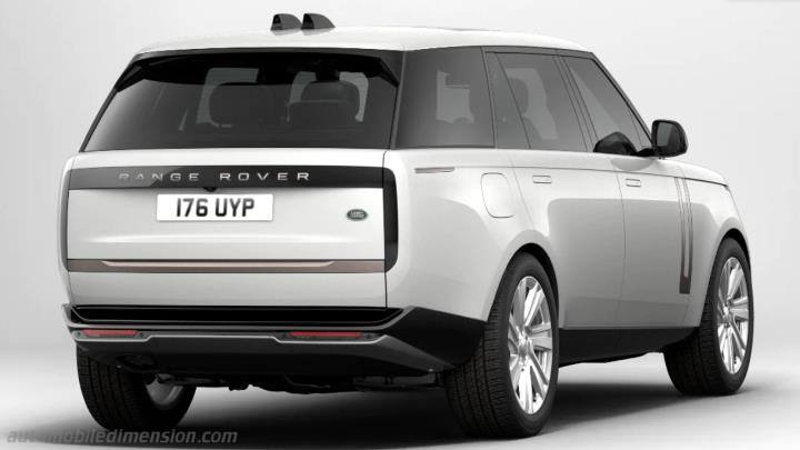 Land-Rover Range Rover LWB 2022 Kofferraumvolumen