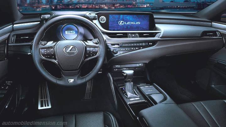 Lexus ES 2019 instrumentbräda