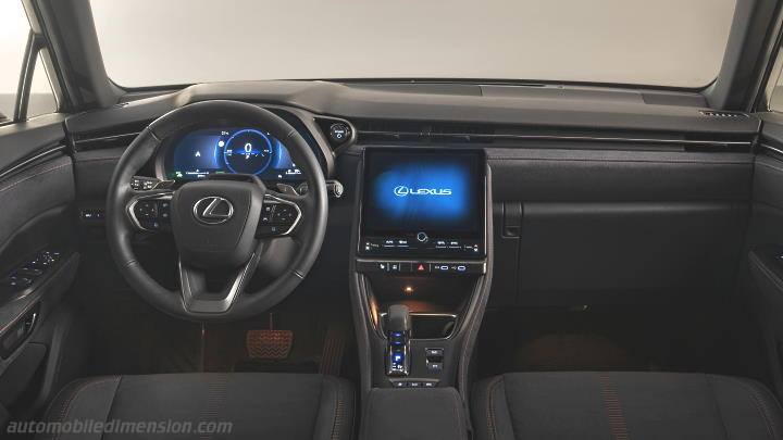 Lexus LBX 2024 dashboard