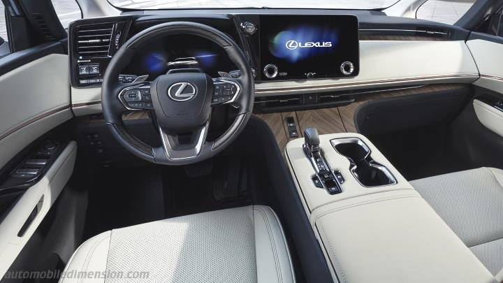 Lexus LM 2024 dashboard