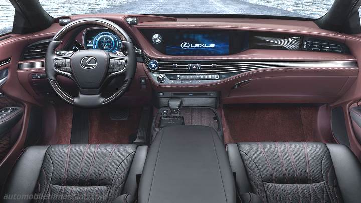 Lexus LS 2018 dashboard
