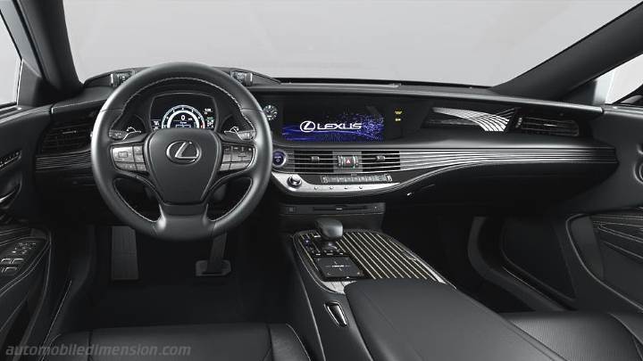 Lexus LS 2021 dashboard