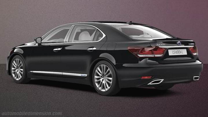 Bagagliaio Lexus LS L 2013
