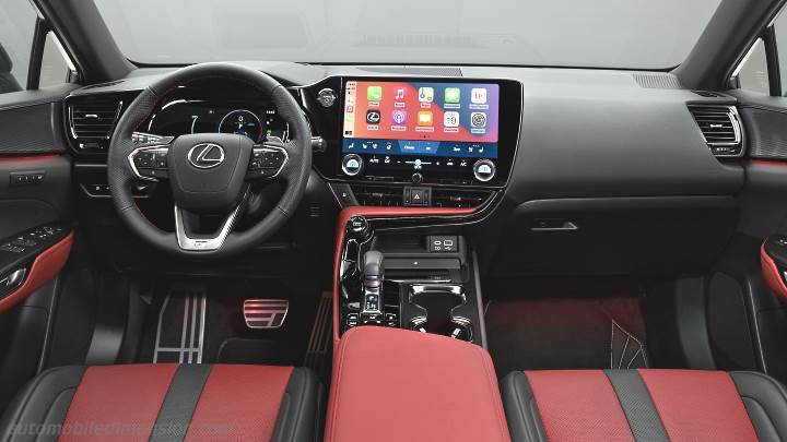 Lexus NX 2022 dashboard