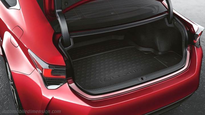 Lexus RC 2019 boot space