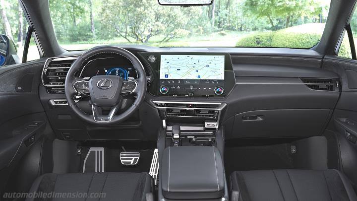 Lexus RX 2023 instrumentbräda
