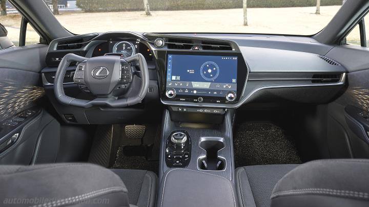 Lexus RZ 2023 dashboard