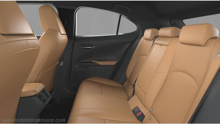 Lexus UX 2023 interiör