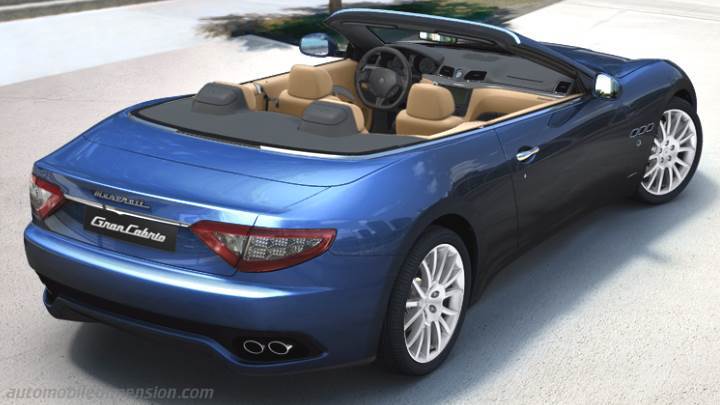 Maserati GranCabrio 2010 boot space