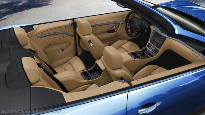 Maserati GranCabrio 2010 interior