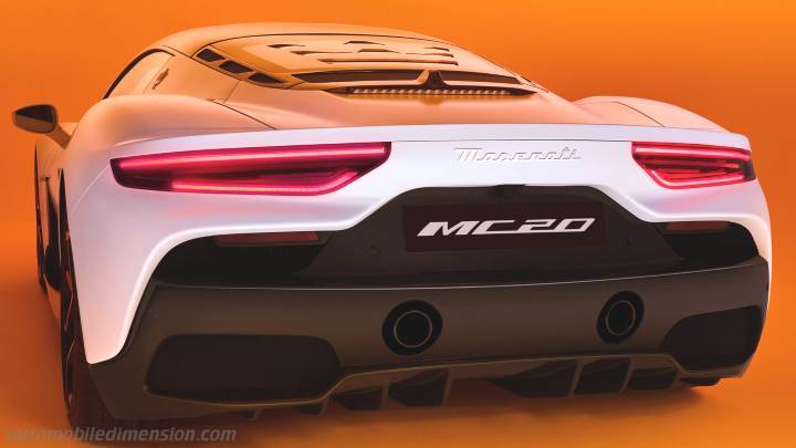 Volume coffre Maserati MC20 2021