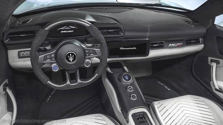 Maserati MC20 Cielo 2023 instrumentbräda
