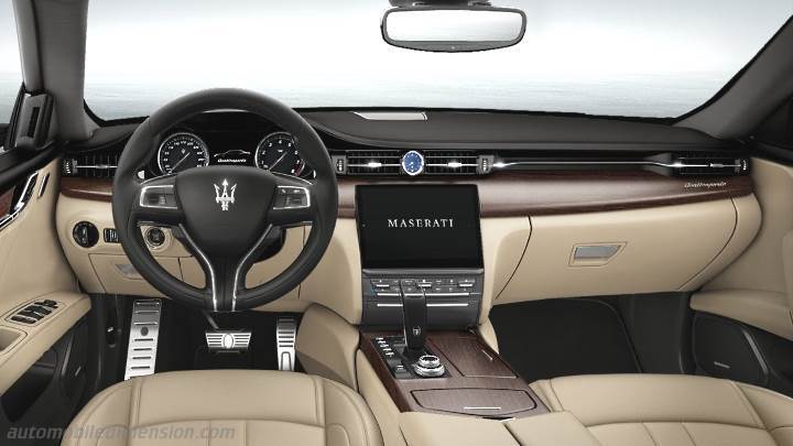 Maserati Quattroporte 2021 dashboard
