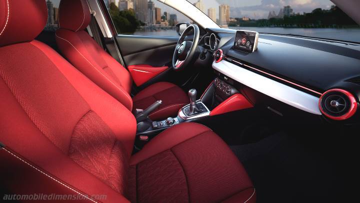 Mazda 2 2015 interior