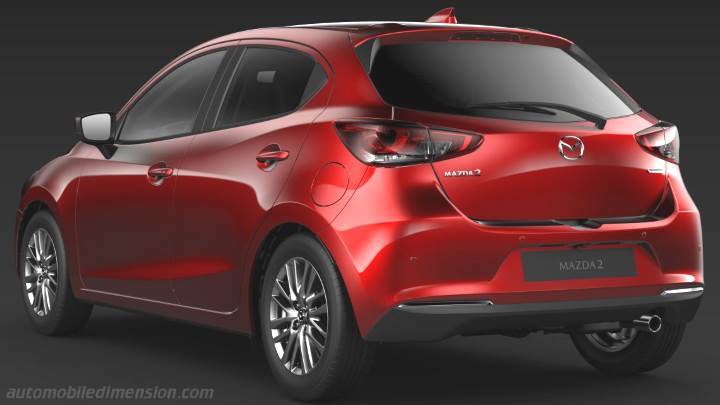 Mazda 2 2020 boot space