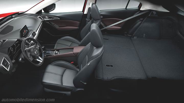 Mazda 3 2017 boot space