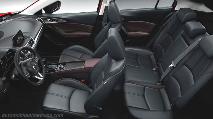 Mazda 3 2017 interior