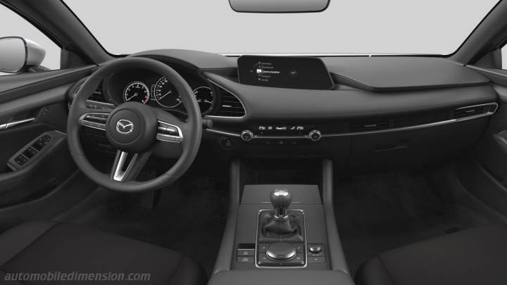 Mazda 3 2019 Dimensions Boot Space And Interior