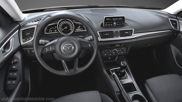 Mazda 3 Sportsedan 2017 Abmessungen Kofferraumvolumen Und