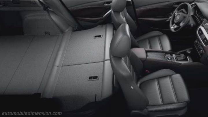 Mazda 6 2017 boot space
