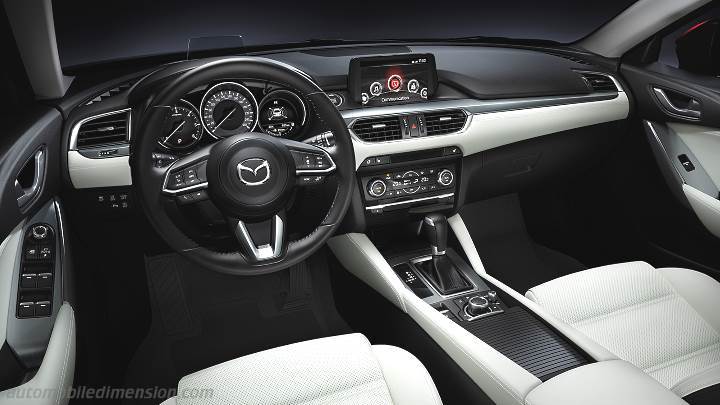 Mazda 6 2017 dashboard