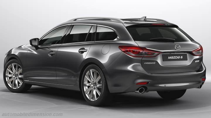 Mazda 6 Wagon 2018 Abmessungen Kofferraumvolumen Und Innenraum