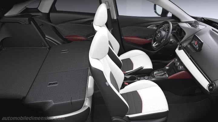 Mazda Cx 3 Abmessungen Kofferraumvolumen Und Innenraum