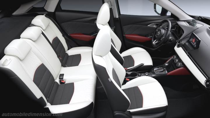 Mazda Cx 3 Abmessungen Kofferraumvolumen Und Innenraum