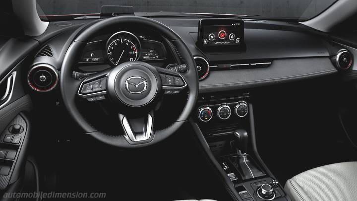 Mazda CX-3 2018 dashboard