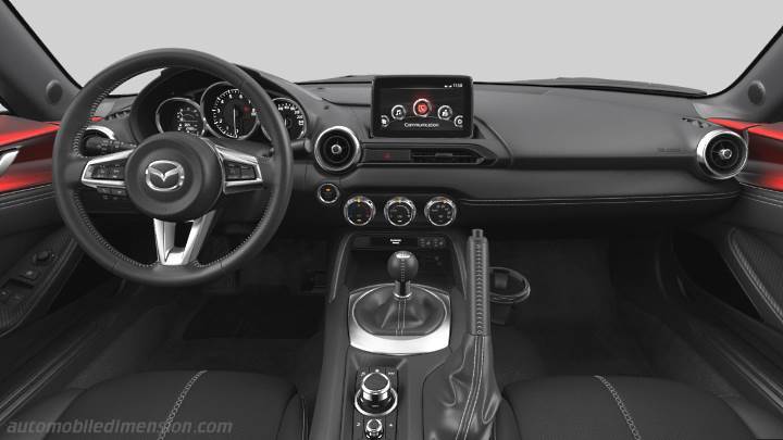 Mazda MX-5 2019 instrumentbräda