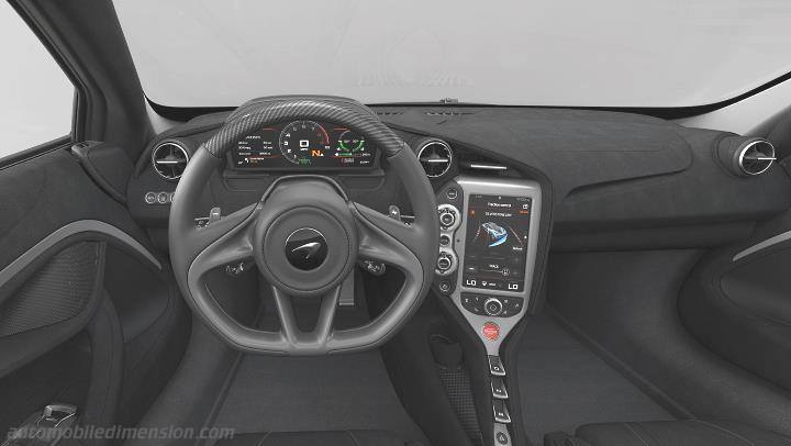 McLaren 720S 2017 dashboard