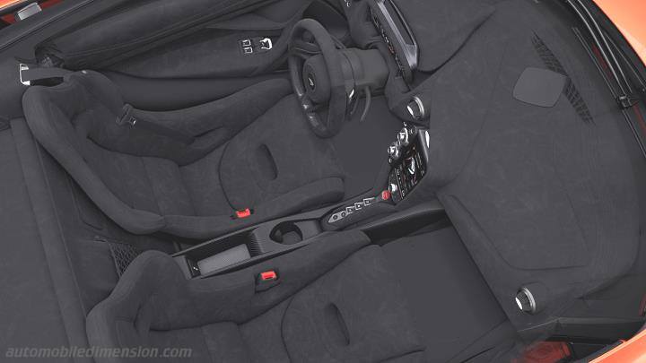 McLaren 765LT 2020 interior
