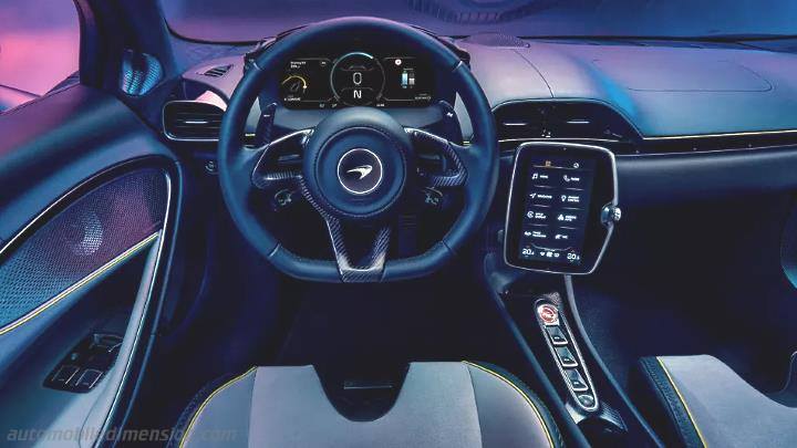 McLaren Artura 2021 dashboard