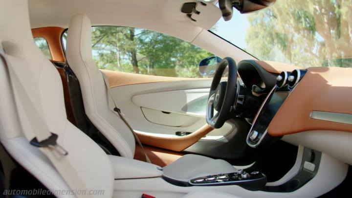 McLaren GT 2020 interior