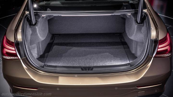 Mercedes-Benz A Sedan 2019 boot space