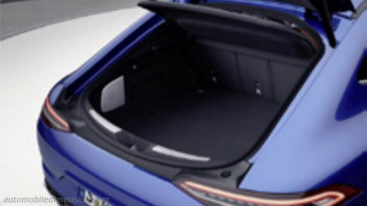 Mercedes Benz Amg Gt 4 Door Coupé Abmessungen Kofferraumvolumen Und Innenraum