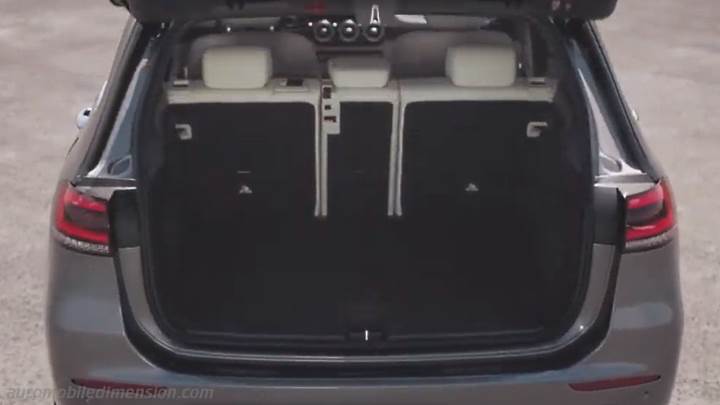 Mercedes-Benz B Sports Tourer 2019 boot space