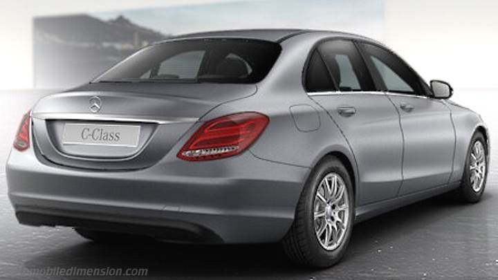 Mercedes-Benz C 2014 boot space