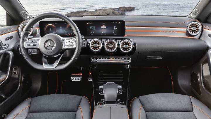 Mercedes-Benz CLA Coupé 2019 dashboard