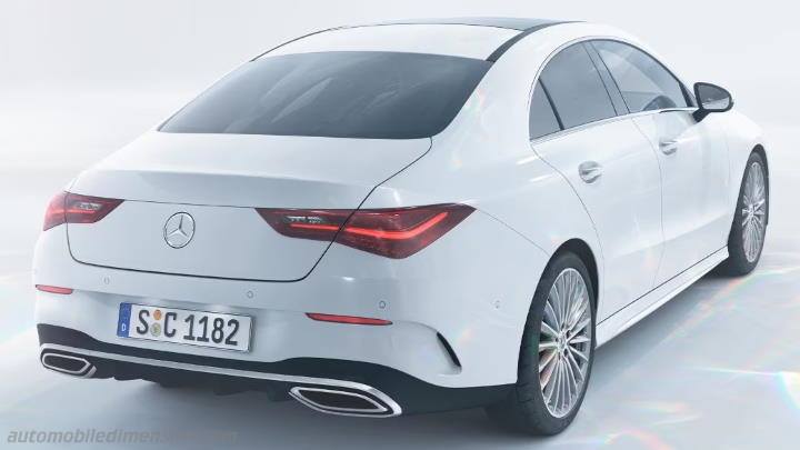 Mercedes-Benz CLA Coupé 2023 boot space