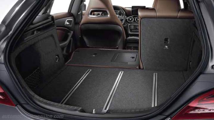 Mercedes-Benz CLA Shooting Brake 2016 boot space