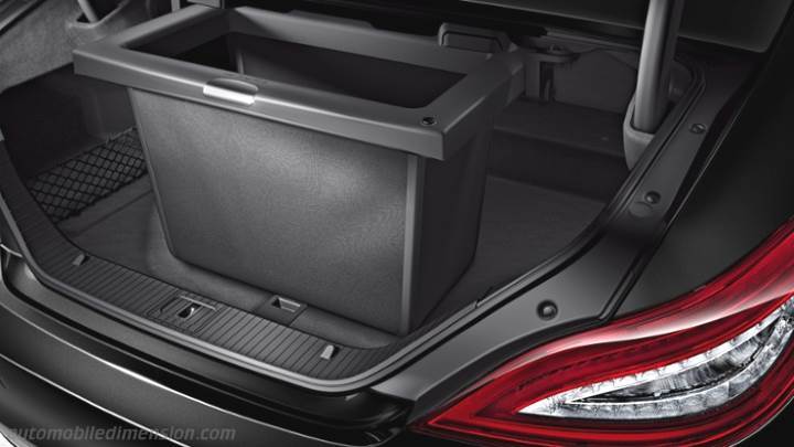 Mercedes-Benz CLS Coupé 2015 boot space